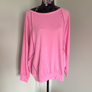Pink  off shoulder top
Never used